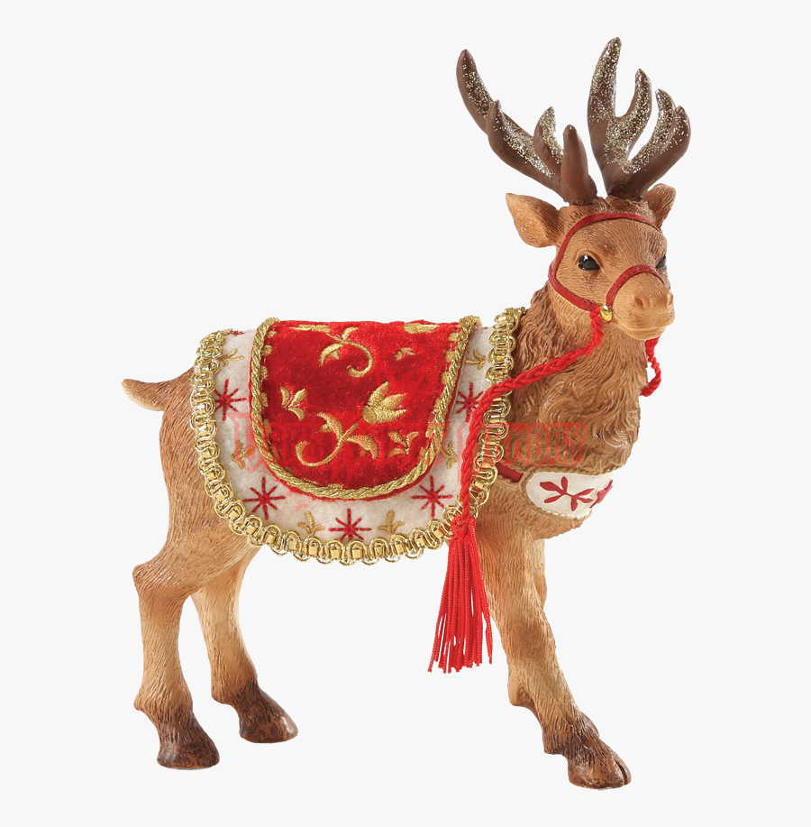 Transparent Clipart Reindeers - Santa's Reindeer, Transparent Clipart