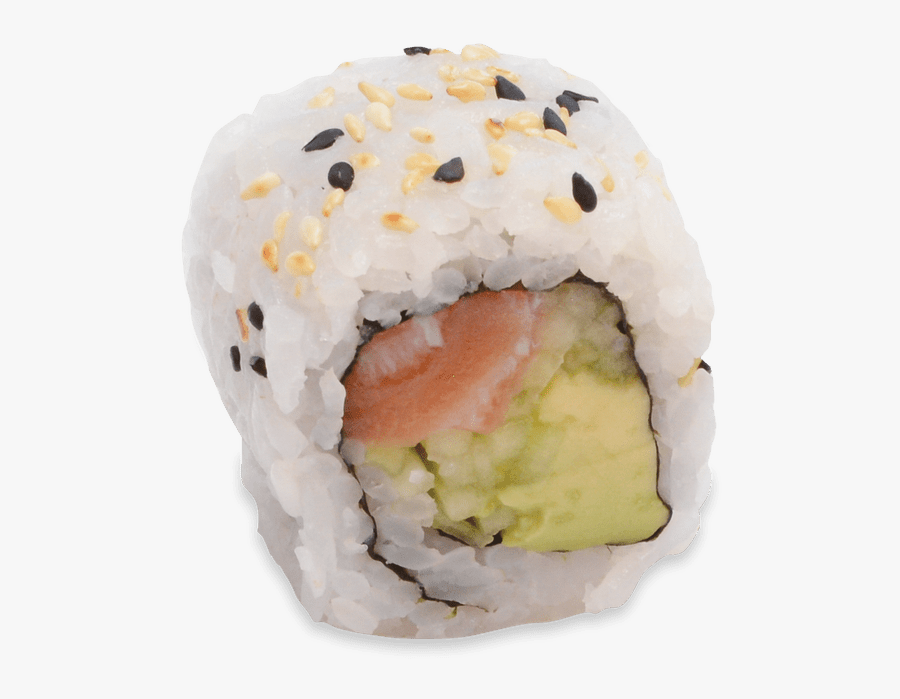 Transparent Sushi Roll Clipart - California Roll, Transparent Clipart