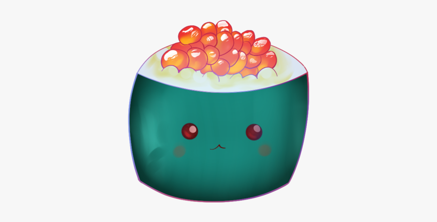 Drawn Sushi Step By Step - Dessert, Transparent Clipart