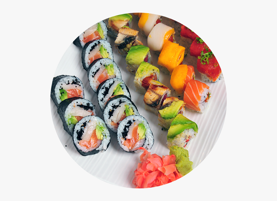 Transparent Sushi Roll Png - California Roll, Transparent Clipart