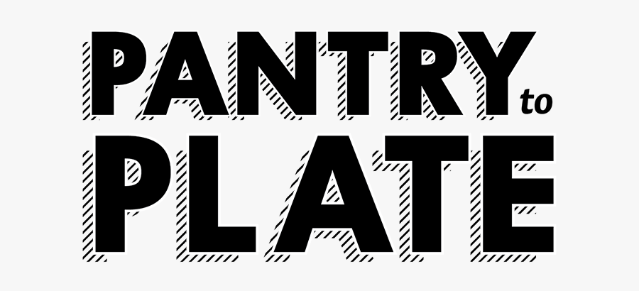 Pantry To Plate - Graphic Design, Transparent Clipart