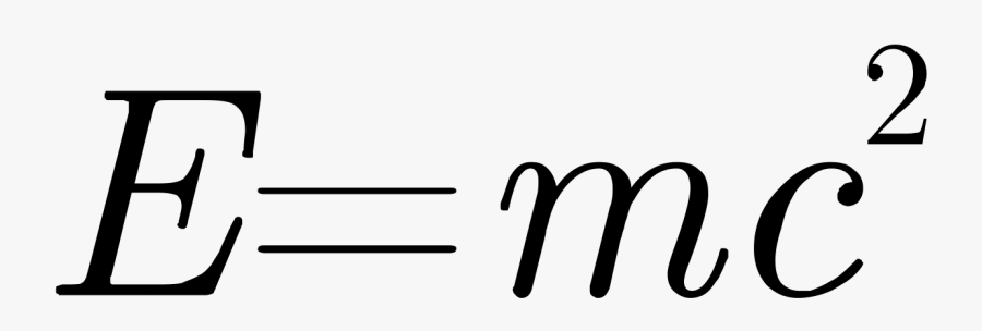 E=mc2 Clipart, Transparent Clipart