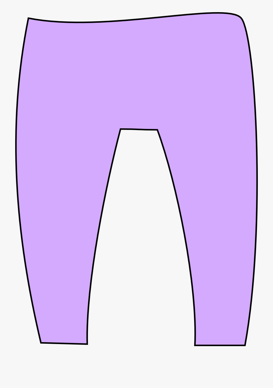 Purple Pants Clipart, Transparent Clipart