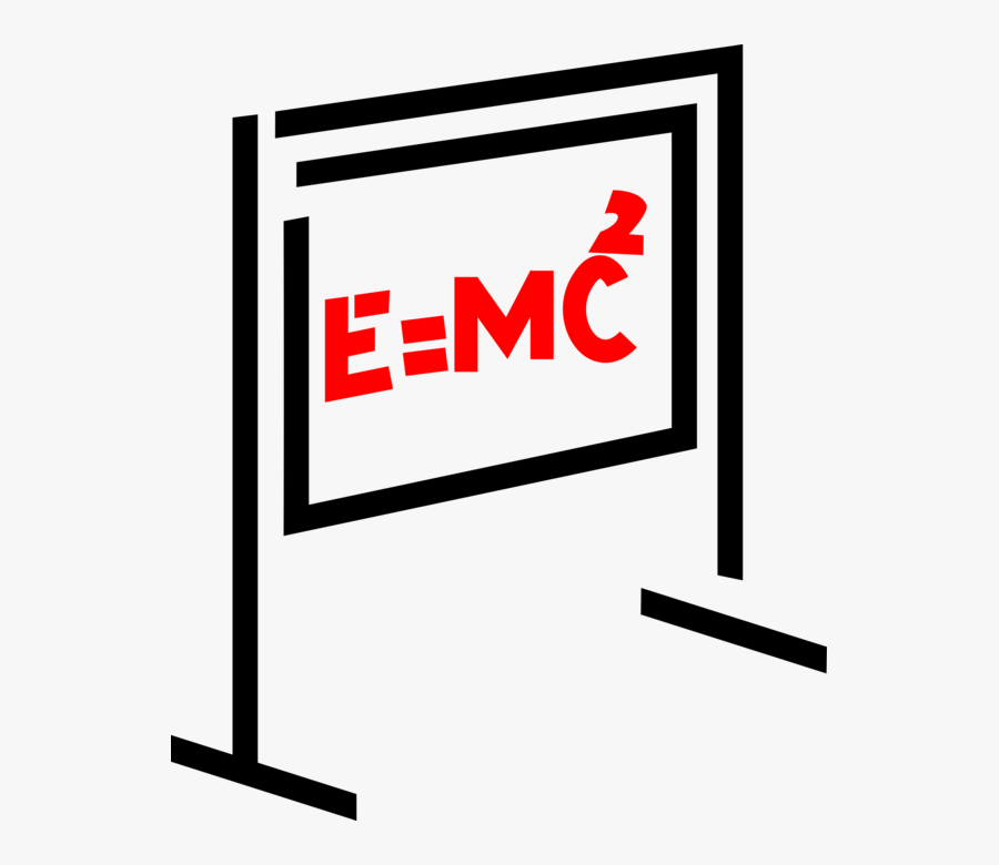 Vector Illustration Of Mass Energy Equivalence E= Mc2, Transparent Clipart