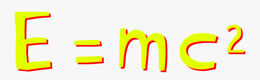E=mcsquared, Transparent Clipart