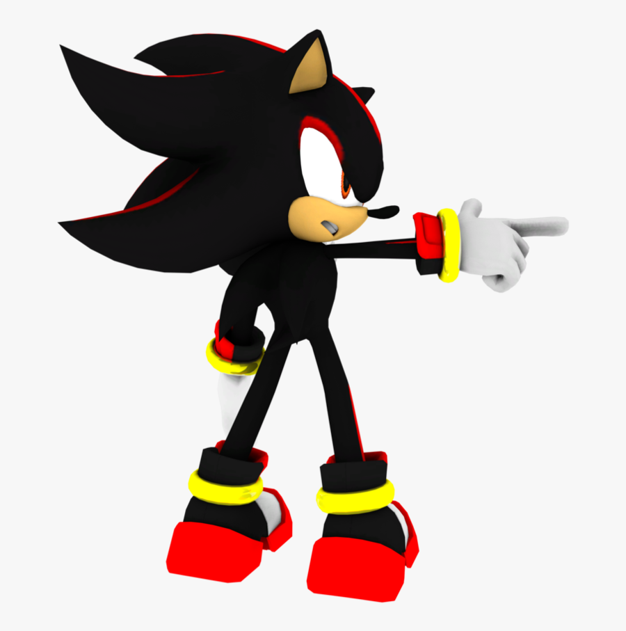 Shadow The Hedgehog By Mike9711 - Shadow The Hedgehog Side View, Transparent Clipart