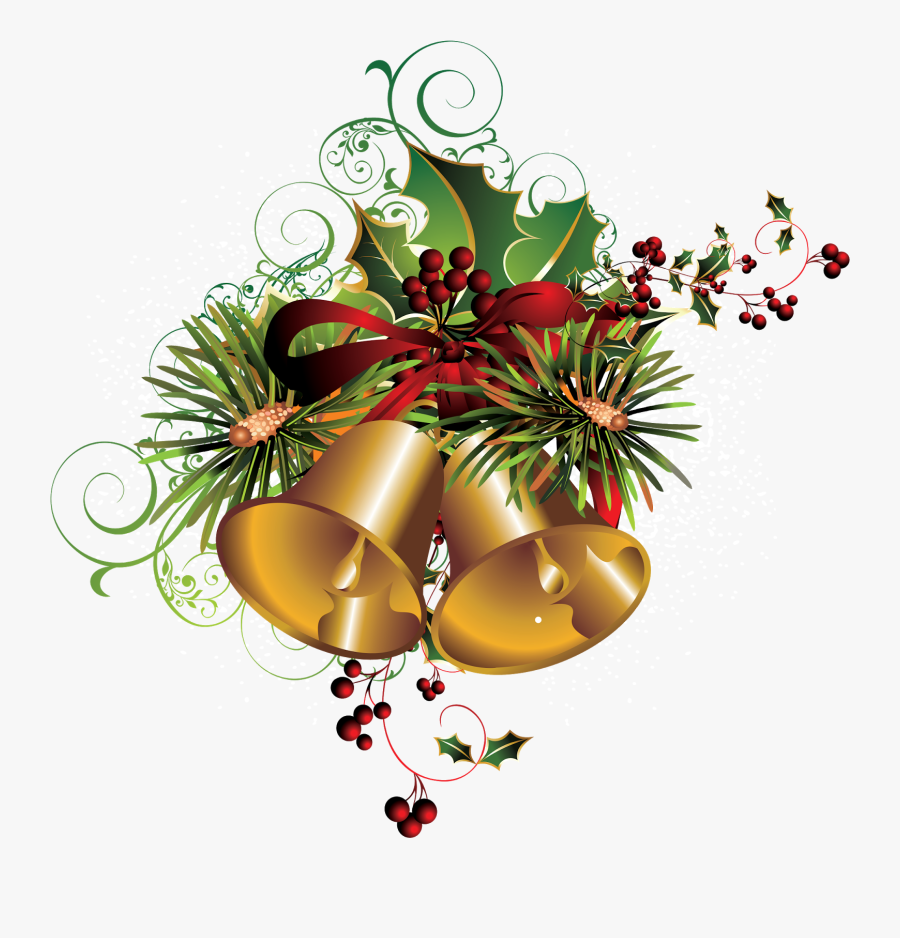 Holly Clipart Accent - Коледни И Новогодишни Картички, Transparent Clipart