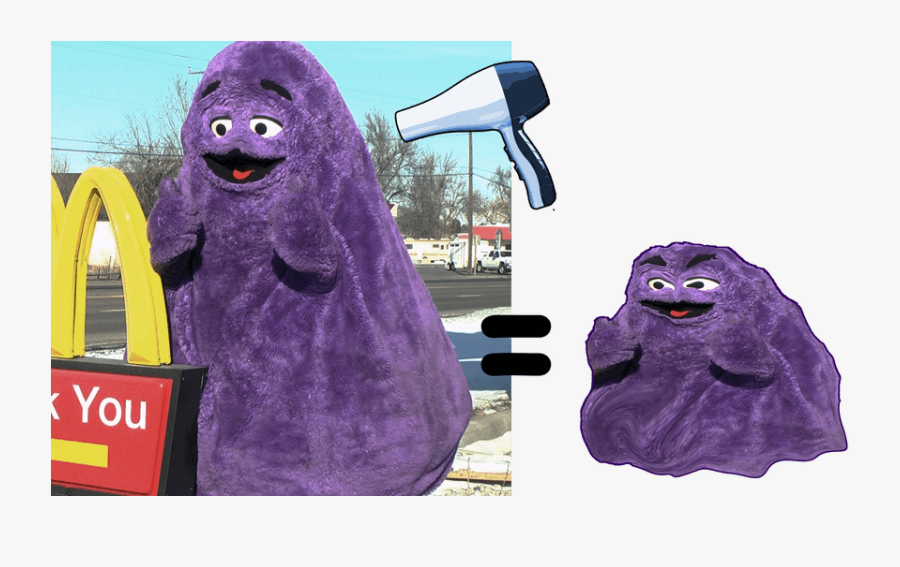 Hd Grimace Png - Grimace Png, Transparent Clipart