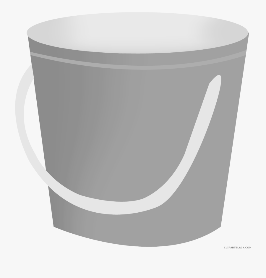 Bucket Clipart Silver Bucket - Cartoon Fish Bucket Transparent Background, Transparent Clipart