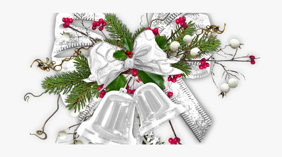 Transparent Silver Bells Png - Clipart Silver Bells Christmas, Transparent Clipart