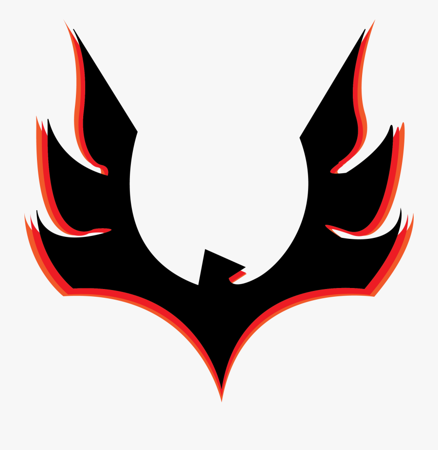 Transparent Phoenix Black Emblem - Black Phoenix Logo Png, Transparent Clipart