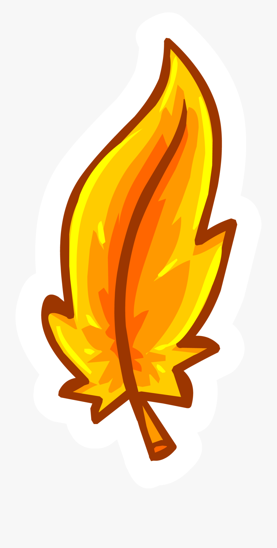 List Of Pins Club - Feathers Emoticon, Transparent Clipart