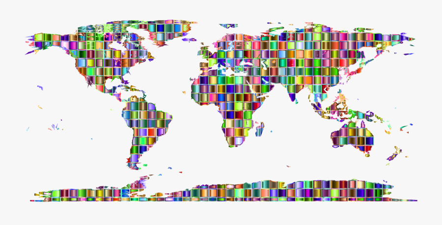 Maps Clipart Geographic - Date Palm Distribution Map, Transparent Clipart