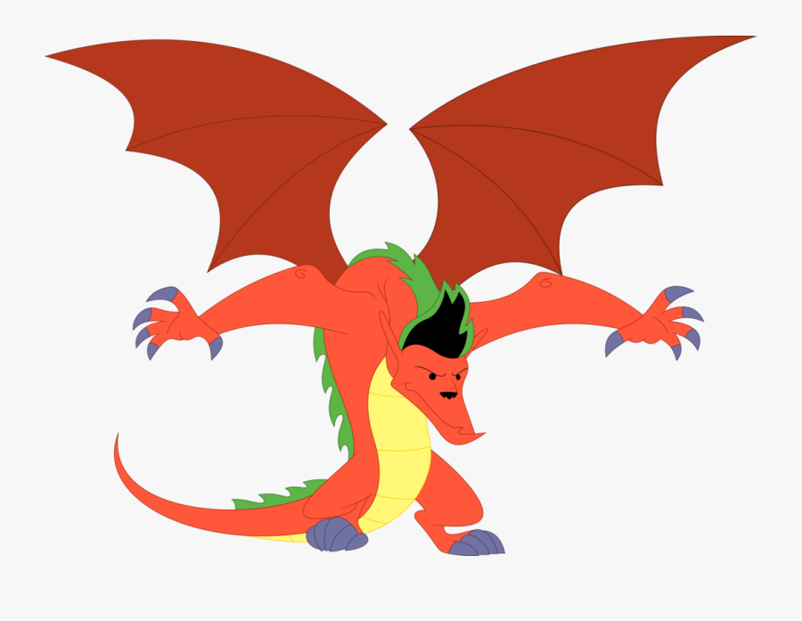 Clip Art These Are Out By Cartoon Dragon Wing , Free