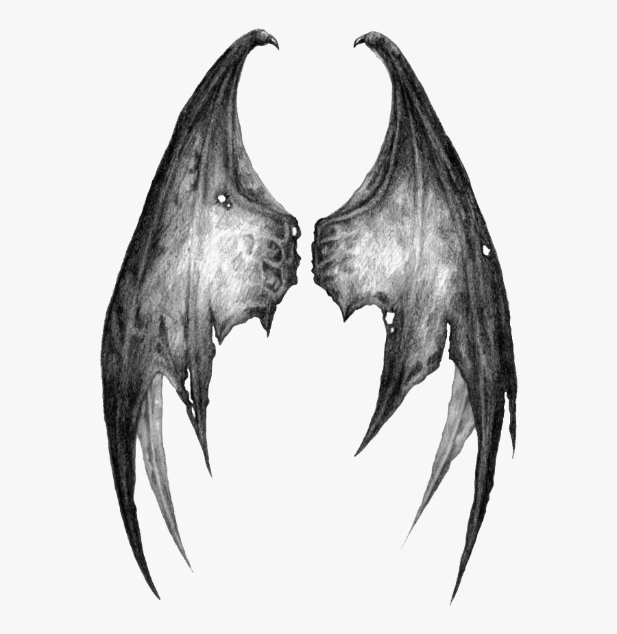 Dragon Wings - Transparent Demon Wings Png, Transparent Clipart