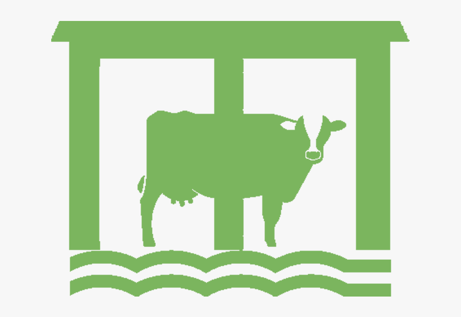 Shelter Clipart Cow Shelter - Dairy Cow, Transparent Clipart