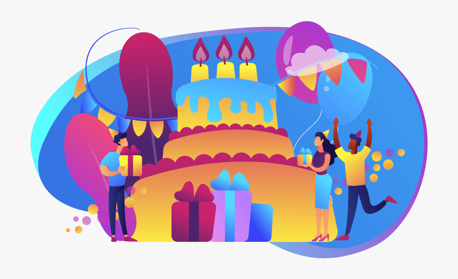Show Employees You Care By Celebrating Birthdays When - Birthday Website, Transparent Clipart
