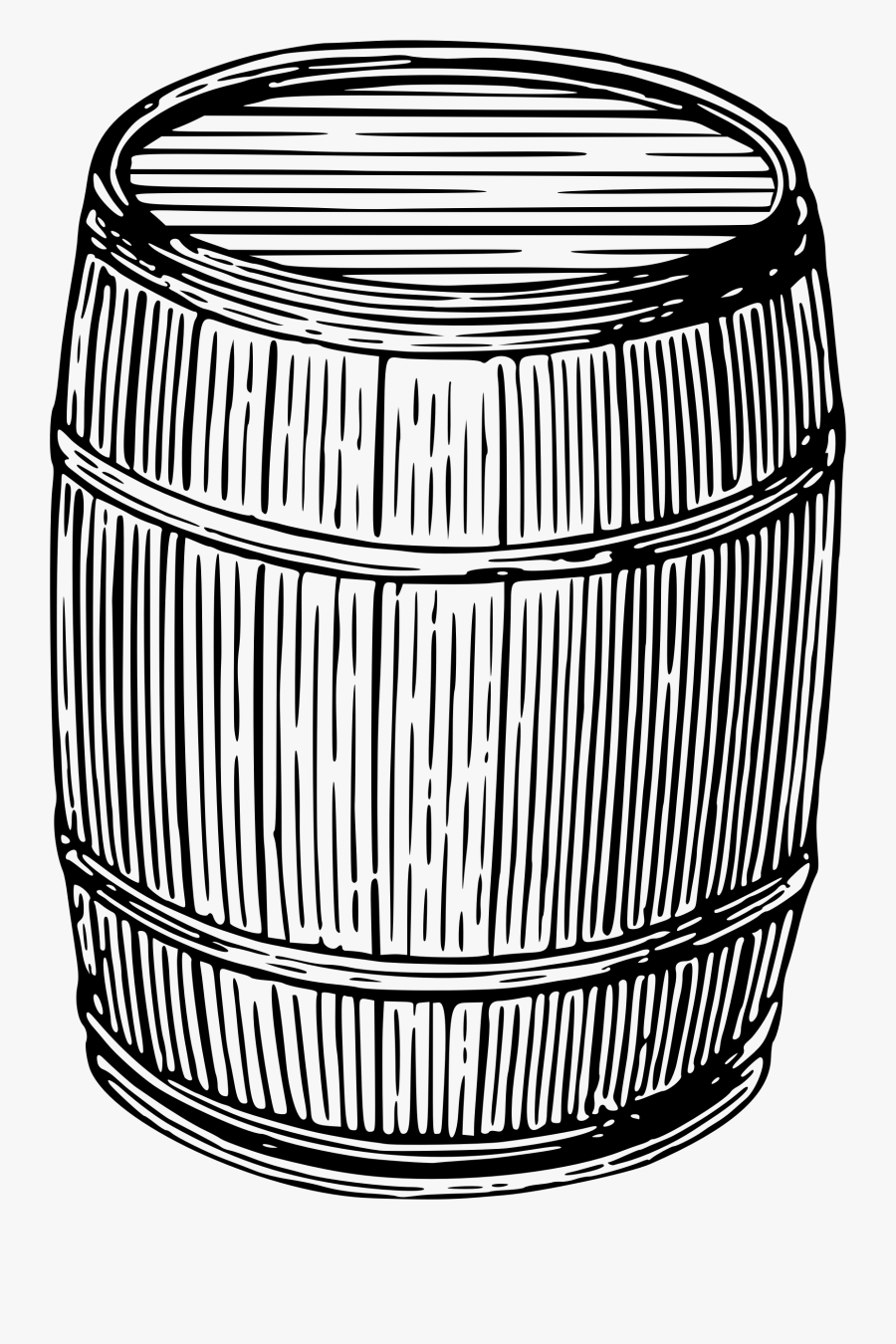 Wine Barrel Png, Transparent Clipart