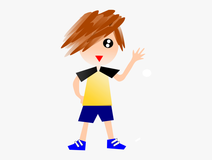 Art,play,yellow - Carton Boy, Transparent Clipart