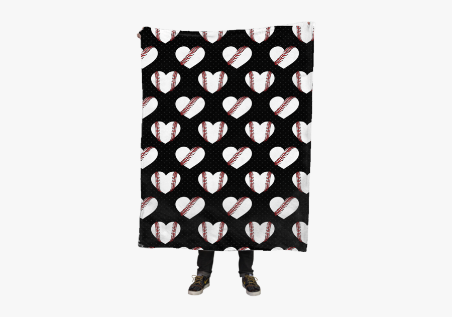 Clip Art Heart Stitches Fleece Blanket - Shower Curtain, Transparent Clipart