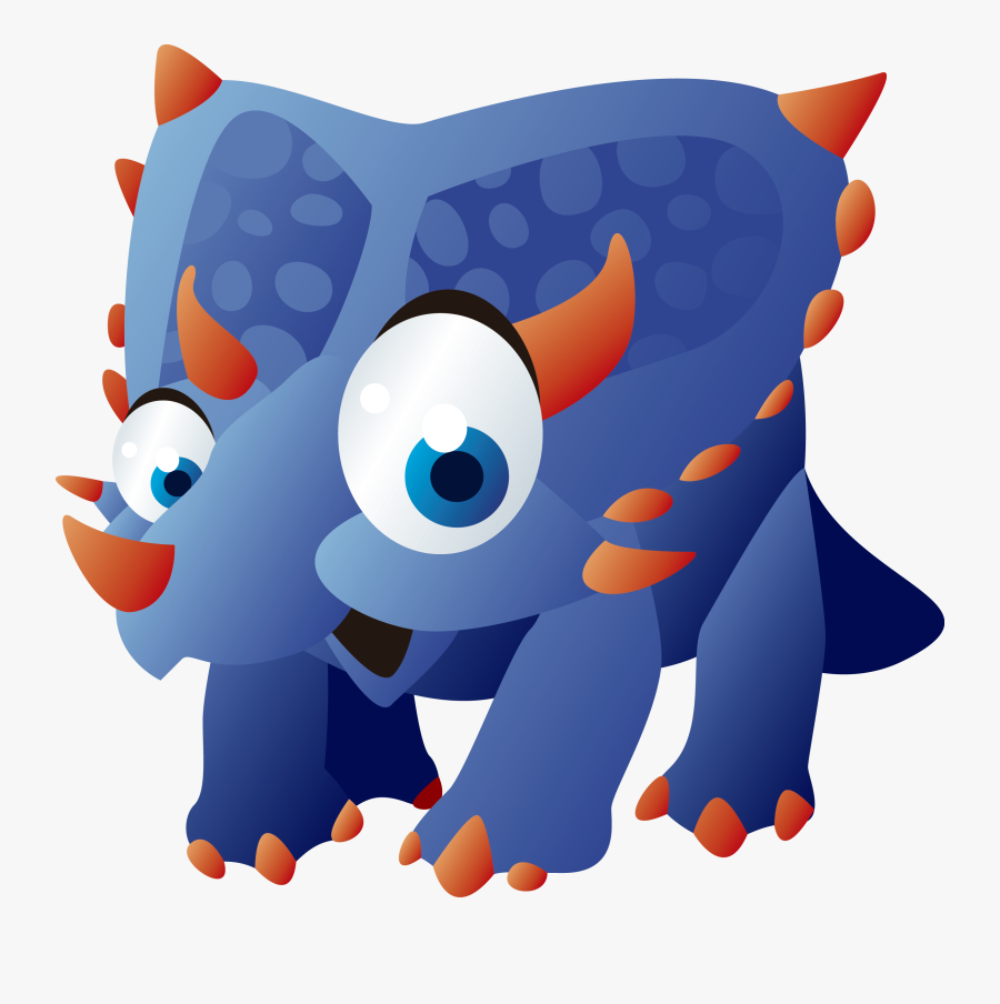 Stegosaurus Vector Blue - Fondos De Dinosaurios En Png, Transparent Clipart