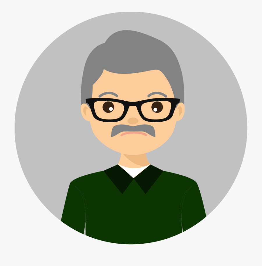 Old Man Clipart , Png Download - Cartoon, Transparent Clipart