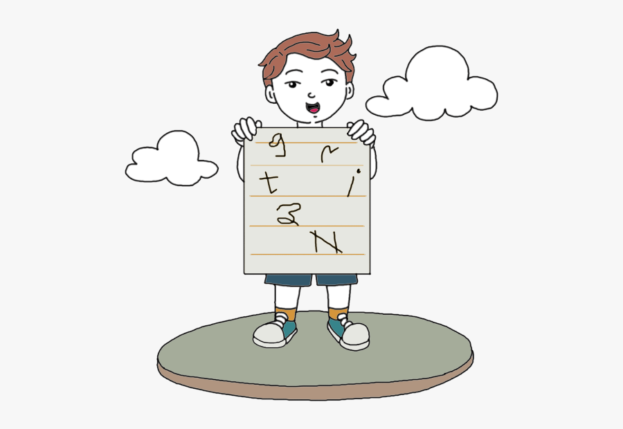 About My Son Dictionary - Graphology & Child, Transparent Clipart