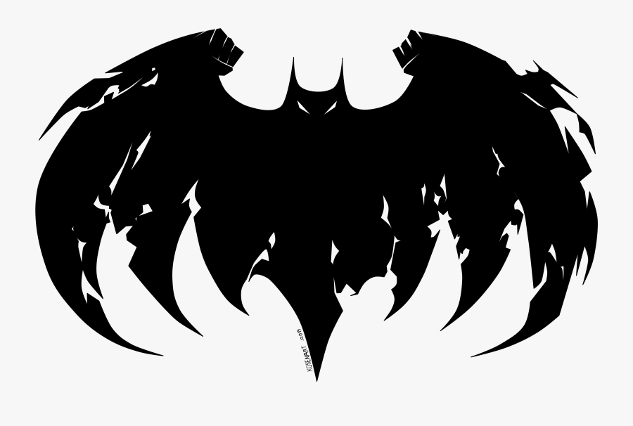 Batman Edge Logo - Illustration, Transparent Clipart