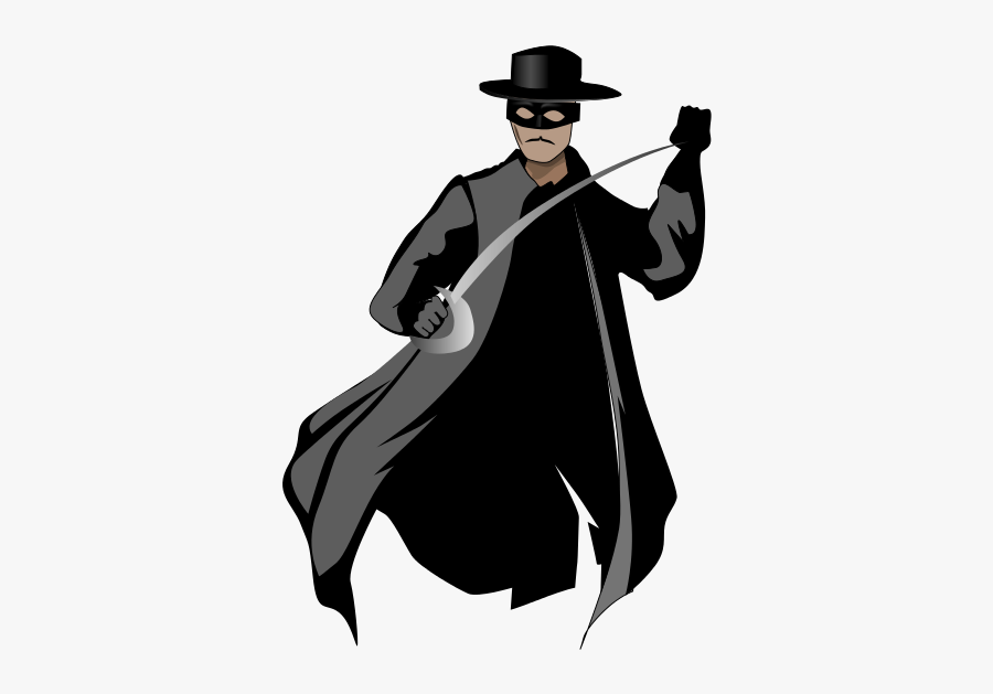 Zorro - Zorro Clipart, Transparent Clipart