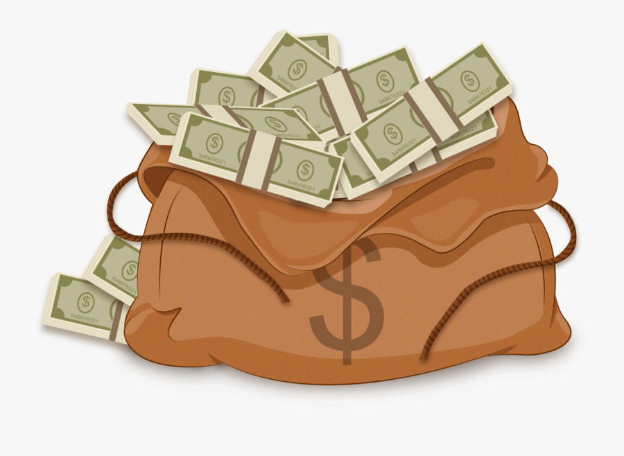 Money Bag Icon - Securing The Bag, Transparent Clipart