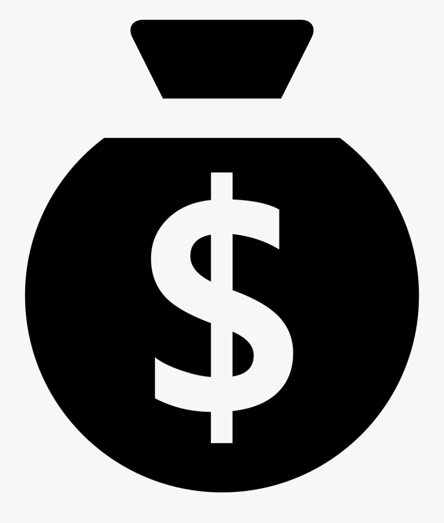 Dollars Clipart Dollar Bag - Money Shape Png, Transparent Clipart