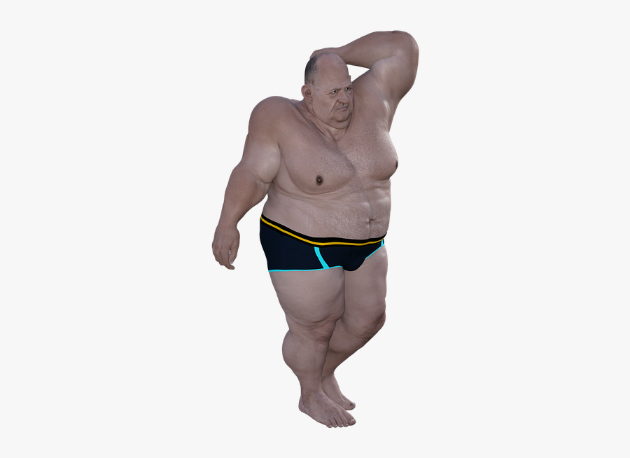 Fat People Transparent Background, Transparent Clipart