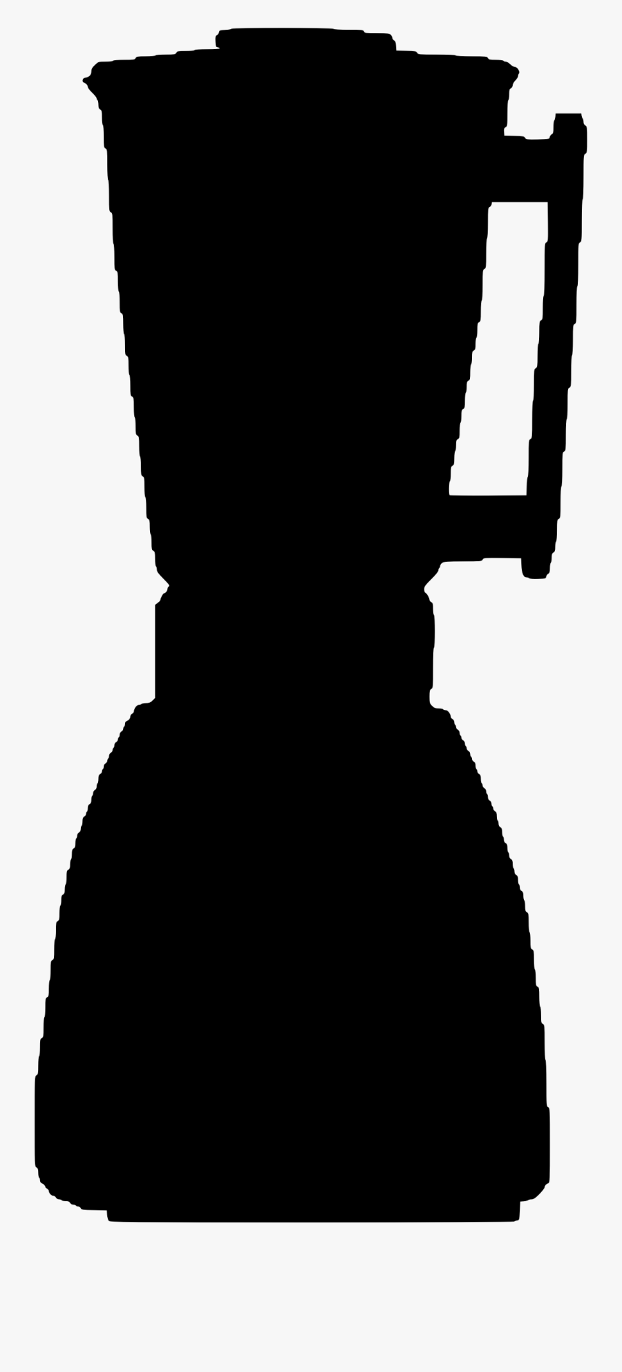 Transparent Milk Gallon Clipart - Blender Silhouette Png, Transparent Clipart