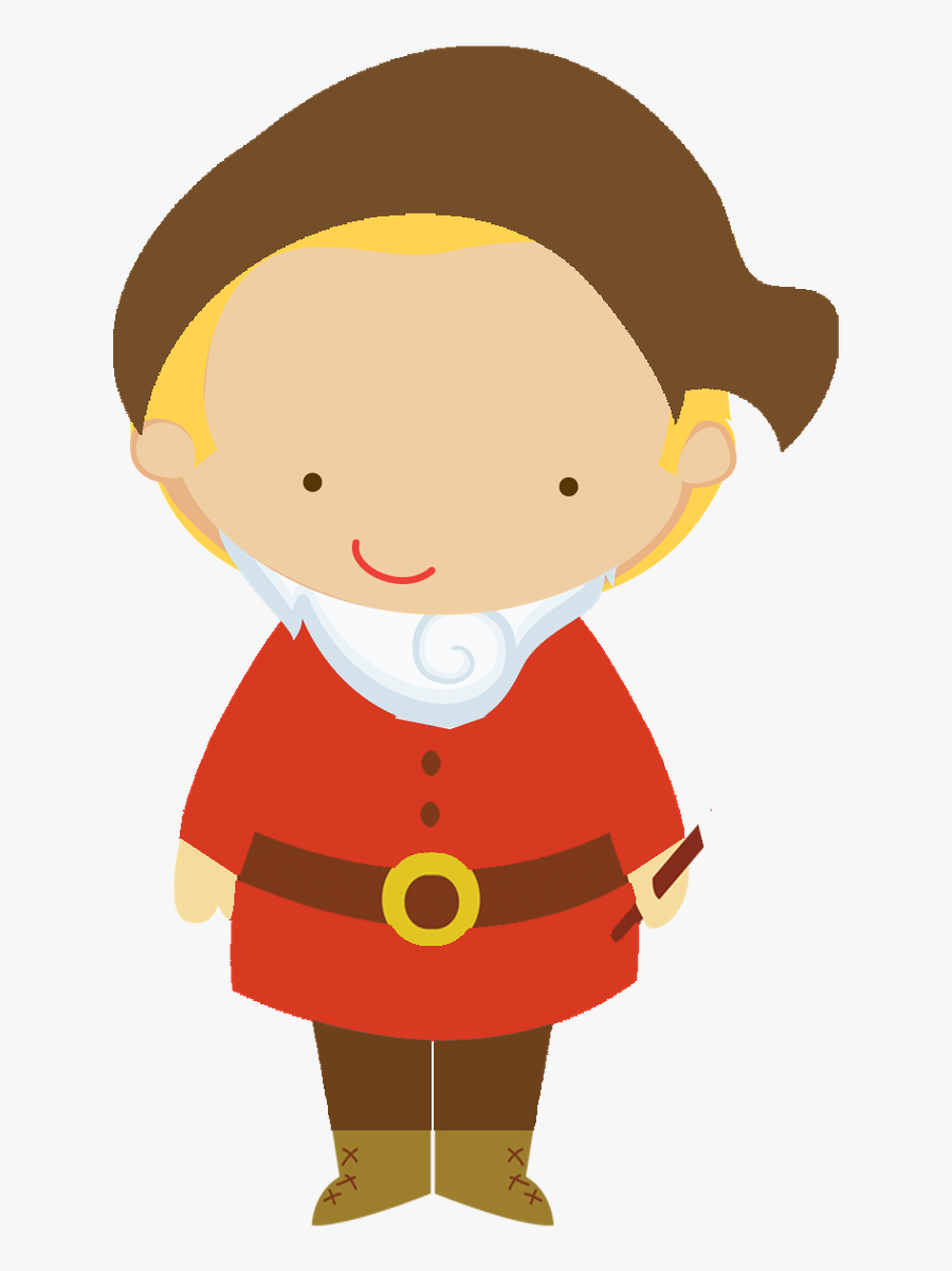 Transparent Seven Clipart - Branca De Neve Cute Png, Transparent Clipart