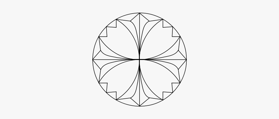 Rosetteline - Circle, Transparent Clipart