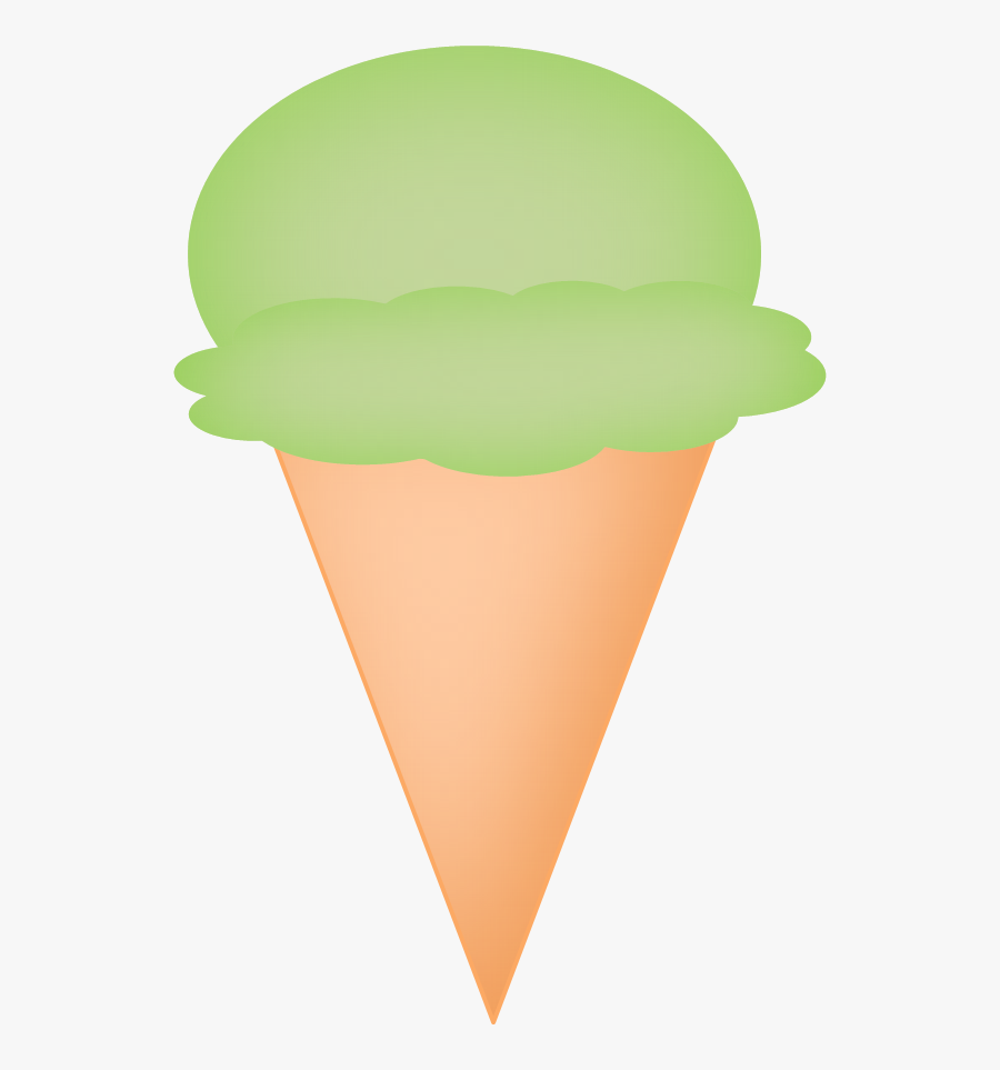Mint Ice Cream Body - Ice Cream, Transparent Clipart