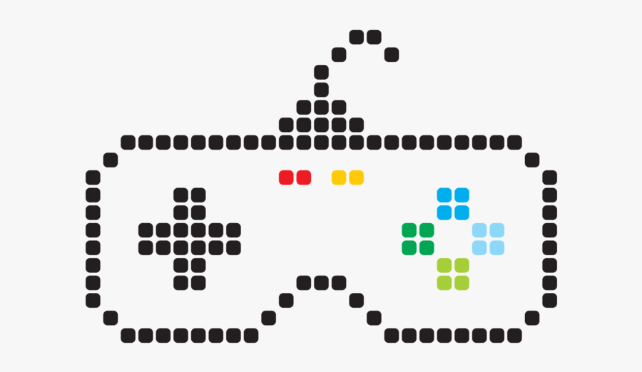 Game Console Icon Png Image Free Download Searchpng - Pixel Game Controller Vector, Transparent Clipart