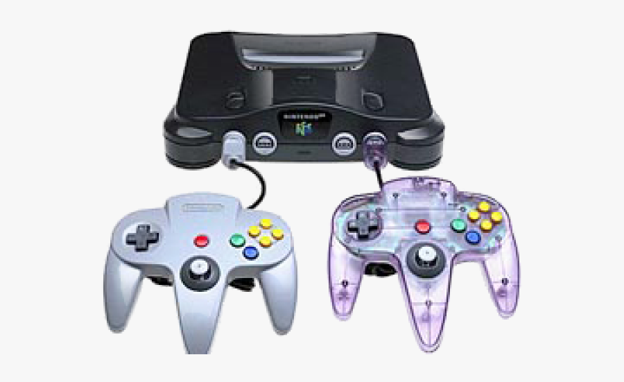 Console Cliparts - Nintendo 64, Transparent Clipart
