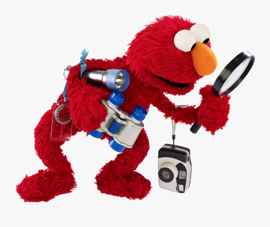 Elmo Investigating Sesame Workshop - Elmo Png Transparent, Transparent Clipart