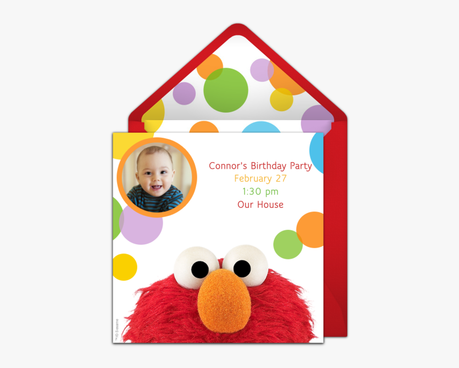 Elmo You Re Invited, Transparent Clipart