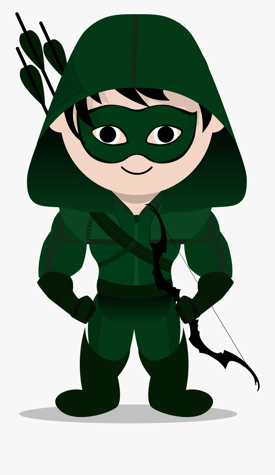Green Arrow Superhero Clipart , Free Transparent Clipart ...