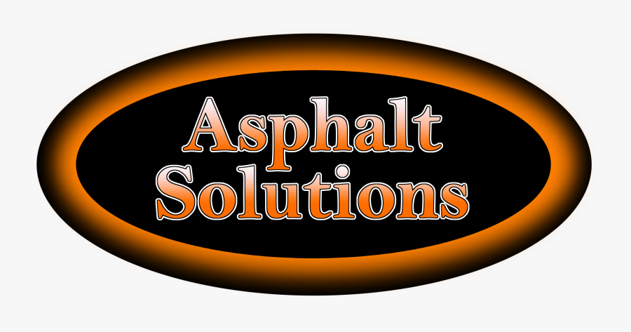 Asphalt Solutions - Calligraphy, Transparent Clipart