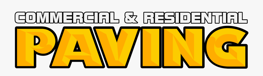 Commercial Paving Logo, Transparent Clipart