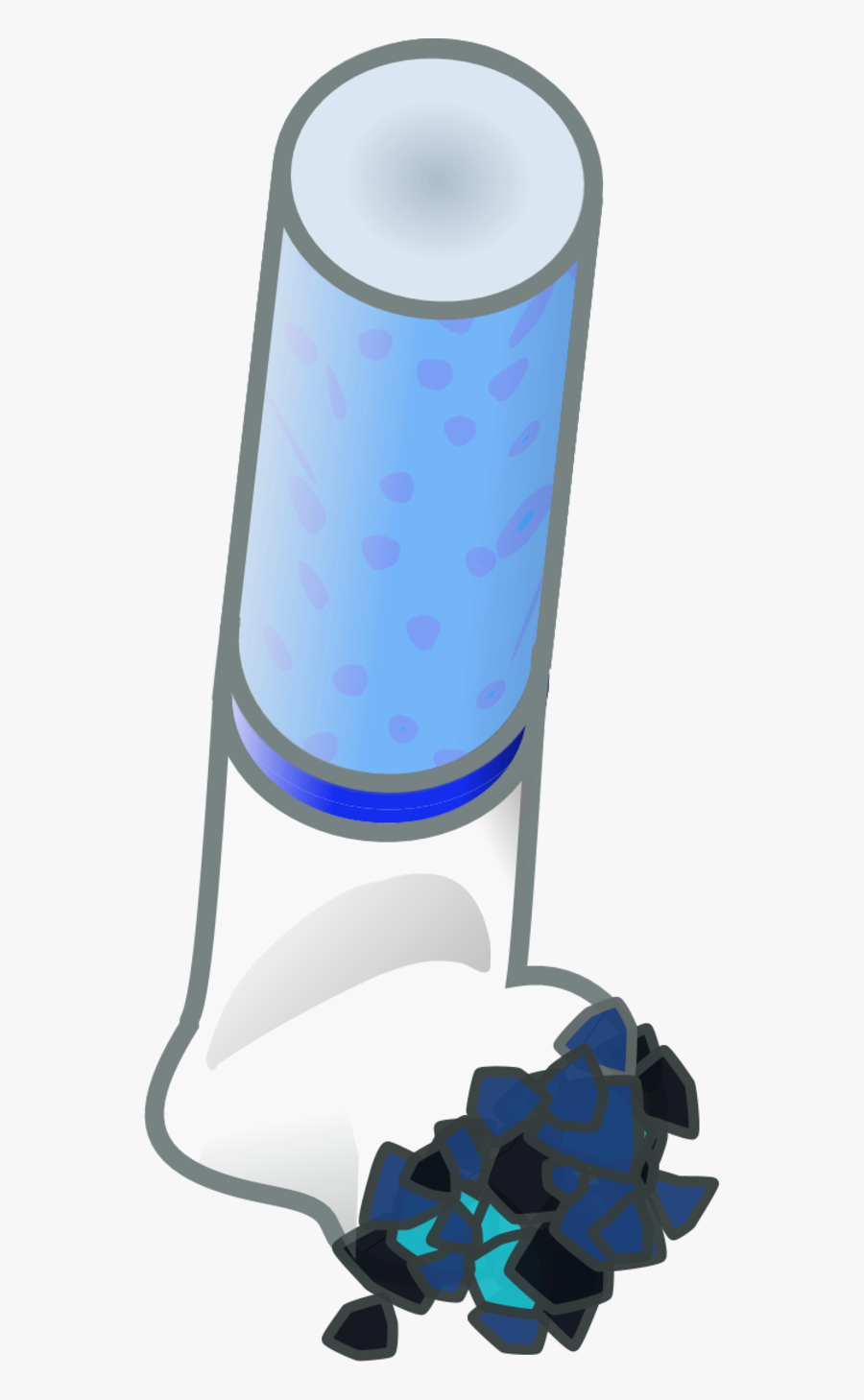 Ashtray - Clipart - Pink Cigarette Clipart Png, Transparent Clipart