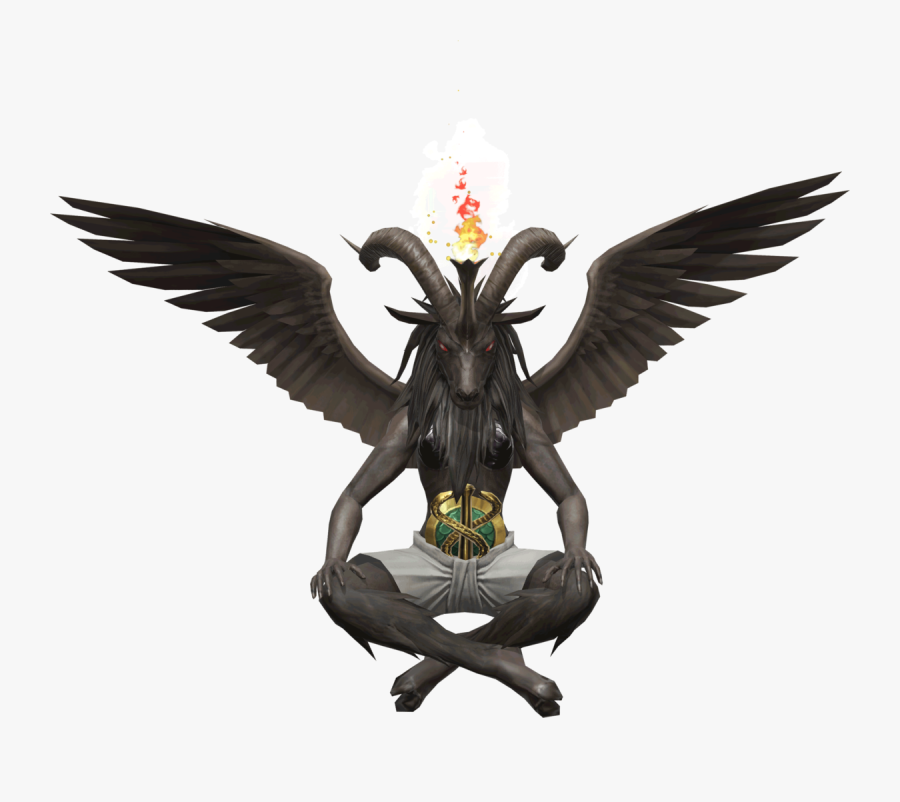 Transparent Shin Clipart - Baphomet Transparent, Transparent Clipart