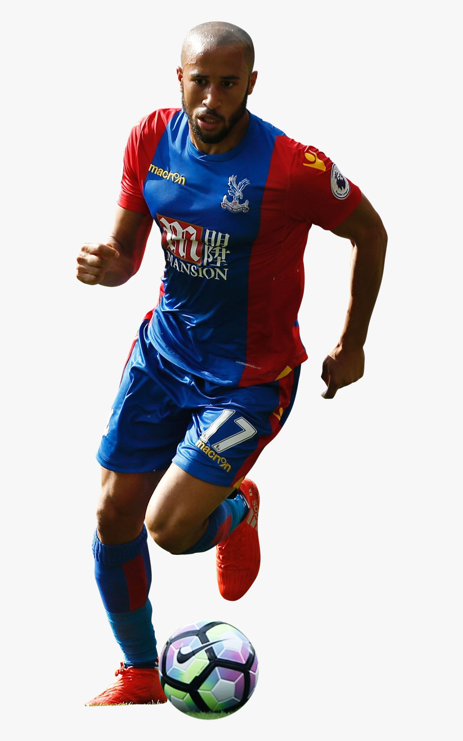 Andros Townsend render - Townsend Crystal Palace Png, Transparent Clipart