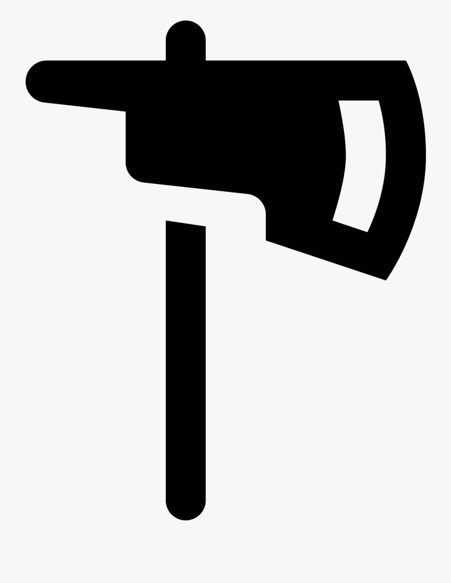 Fire Axe Icon - Gun, Transparent Clipart
