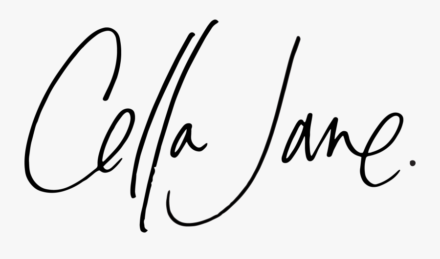 Cella Jane Logo - Calligraphy, Transparent Clipart