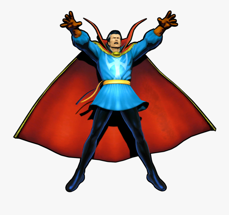 Doctor Strange Clipart Animated - Marvel Vs Capcom 3 Doctor Strange, Transparent Clipart
