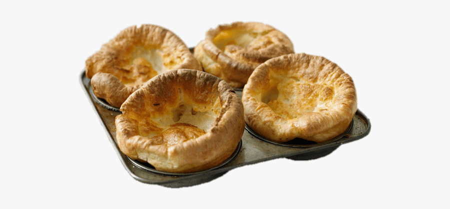 Baked Yorkshire Puddings Clip Arts - Transparent Yorkshire Pudding Png, Transparent Clipart